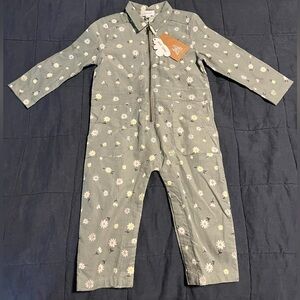 Angel Dear Daisy Corduroy Jumpsuit